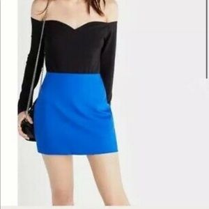 🆕Express Royal blue mini skirt